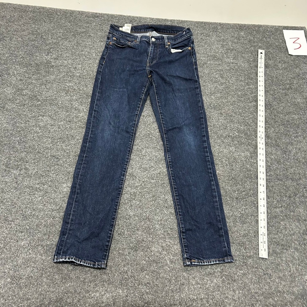 Levi's Jeans Mens Size 29x32 Dark Wash 511 Slim Fit Lyocell Stretch Denim 46654